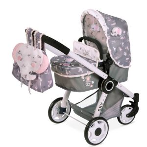 Coche capota 3en1 plegable sky