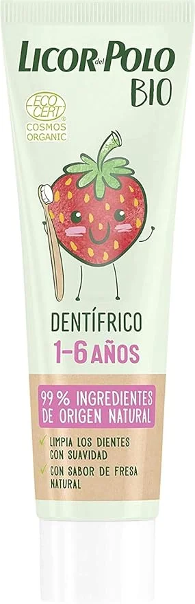 Dentífrico Bio sin Fluor Sabor Fresa