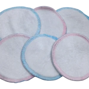 Discos de Lactancia Reutilizables de Algodón