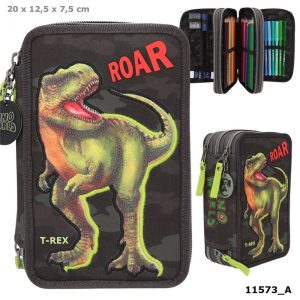 Estuche Triple T-Rex Din World