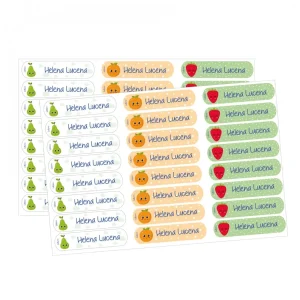 Etiquetas Textil con Nombre Personalizado