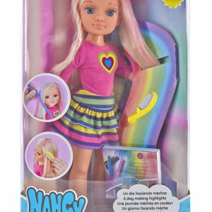 Muñeca nancy un dia haciendo mechas