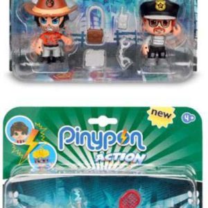 Pack 2 figuras pinypon action