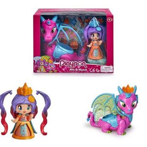 Reina y dragon pinypon mix & match