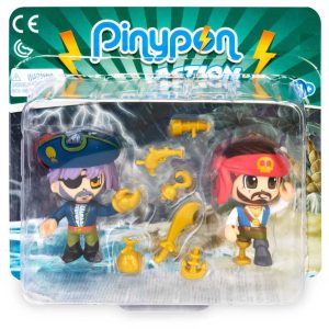 Pack 2 piratas pinypon action