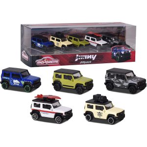 Giftpack 5 Coches Suzuky Jimny