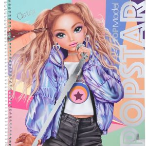 Libro de colorear – Cuaderno creativo: Popstar