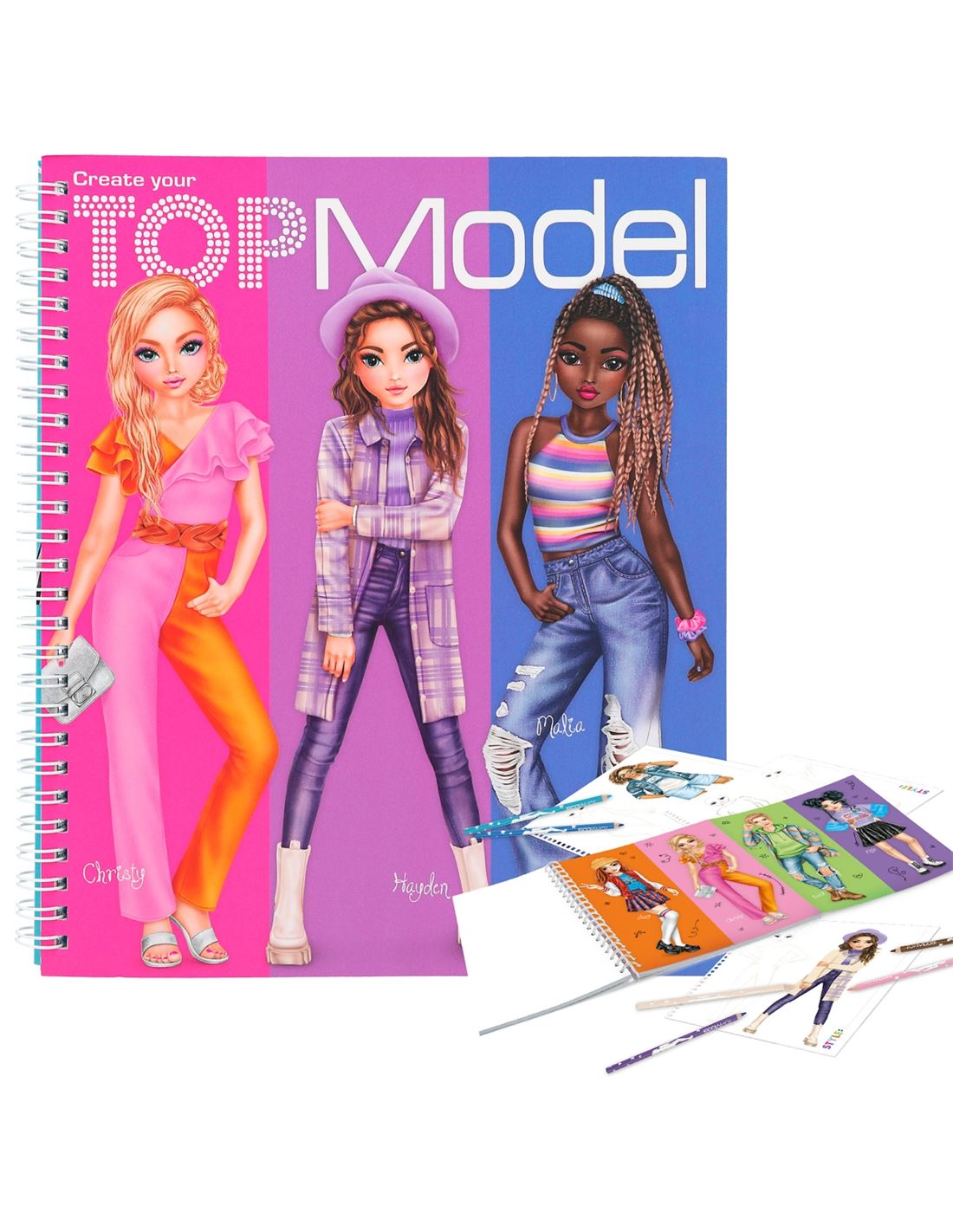 Libro de colorear – TOPModel: Create your model