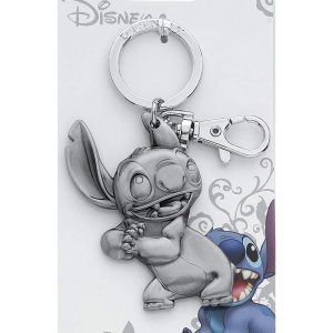 Llavero – Stitich: Plateado (5 cm.)
