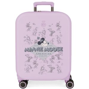 Maleta – Trolley: Disney 100 Minnie Lila (55cm)