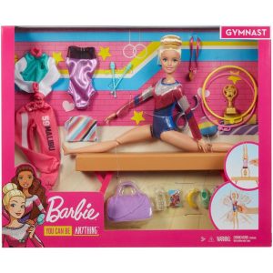 Barbie gimnasta con accesorios