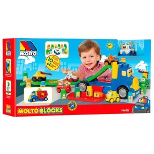 Camion portacoches+10 blocks+coche