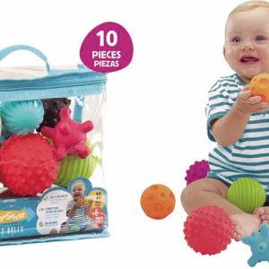 Soft balls play & sense 10 pzas.