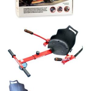 Balance kart asiento scooter rojo