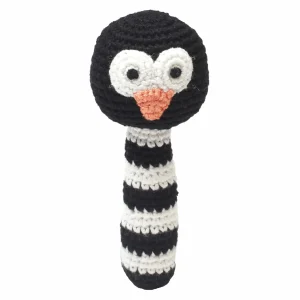 Sonajero bambú PINGÜINO