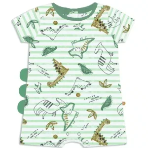 Pelele Corto Dinos Talla 6 Meses Yatsi