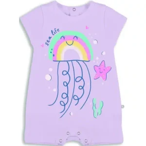 Pelele Corto Sealife Talla 6 Meses Yatsi