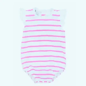 Pelele Tirantes y Volantes Rayas Talla 6 Meses Babidu