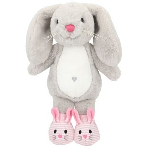 Peluche – Conejito Nelly con patucos (30 cm)