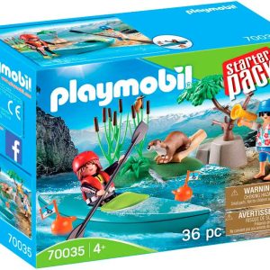 Aventura en canoa playmobil