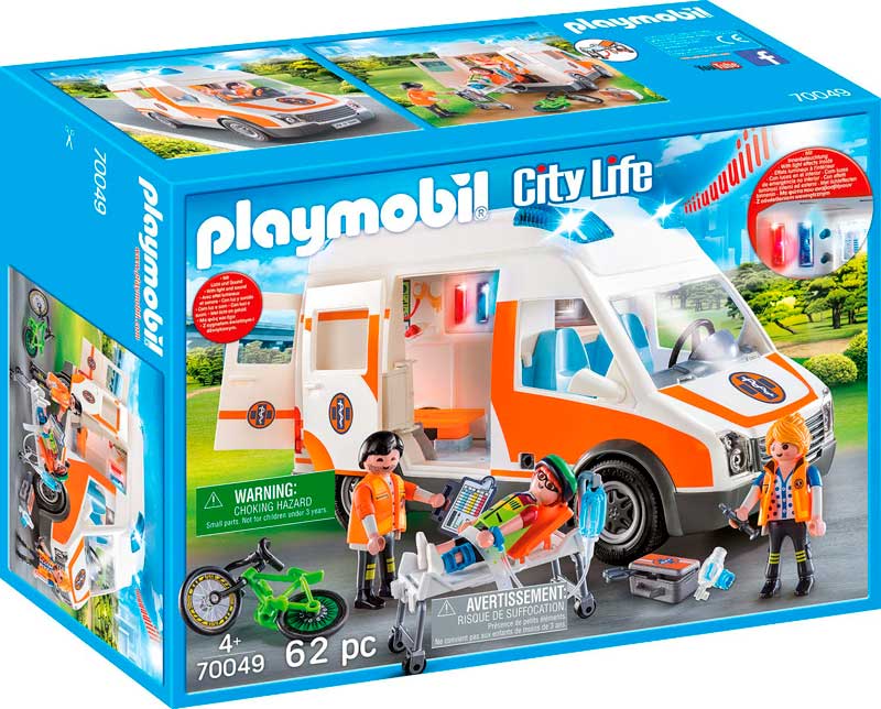 Ambulancia playmobil city life
