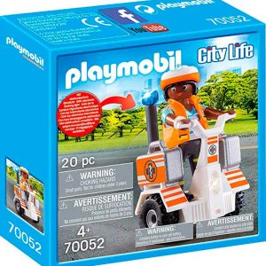 Balance racer de rescate playmobil
