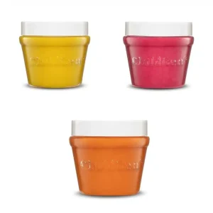 Plastilina Natural Play Dough Pack 3 Colores (amarillo, rosa y naranja)