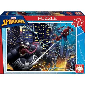 Puzzle – Marvel Spiderman luchando (200 pcs)