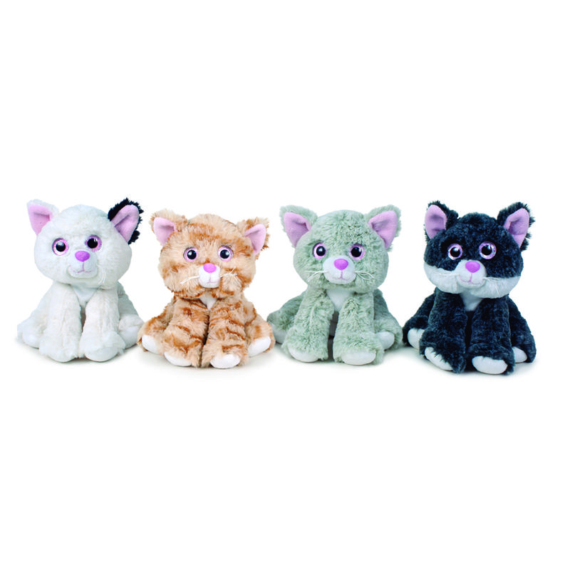 Peluche gato nature 22 cm. surtido