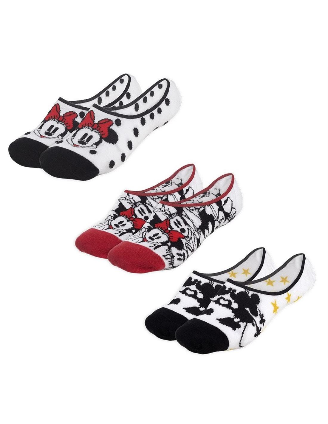 Set 3 Calcetines – Disney: Minnie (T36-41)