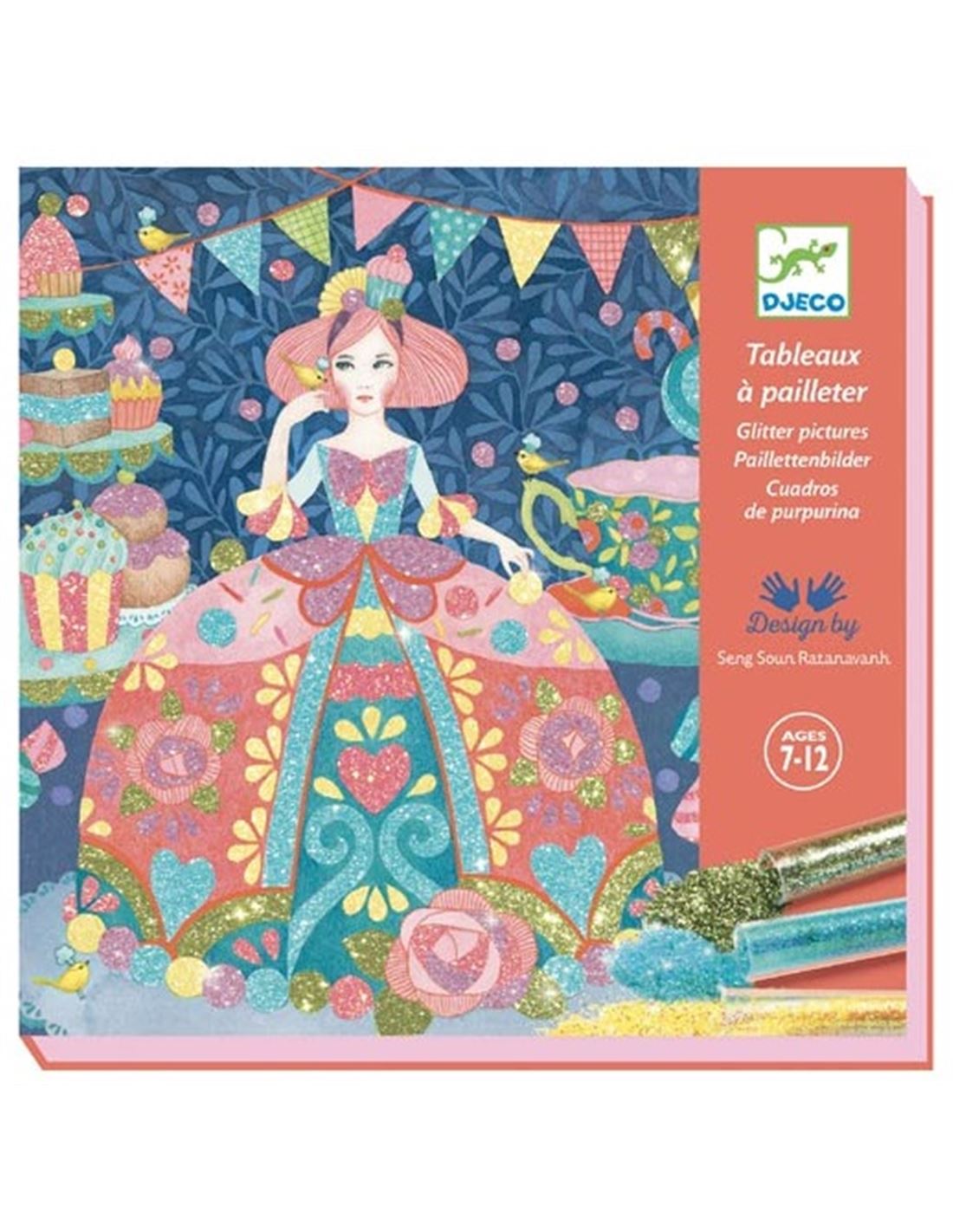 Set Creativo – Cuadros Purpurina: Día de ensueño