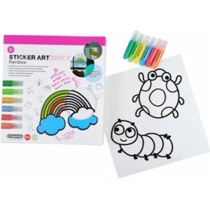 Set Creativo – Sticker Art: JR. Rainbow Rotuladore