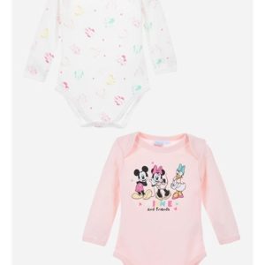 Set de 2 bodies – Bebé: Minnie Mouse (6 meses)