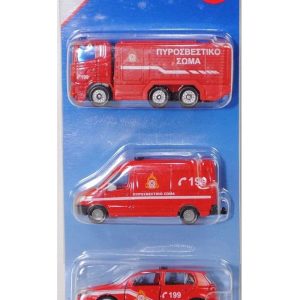 Set de 3 vehículos – Bombers