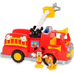 Set figura – Coche de Bomberos: Mickey luces