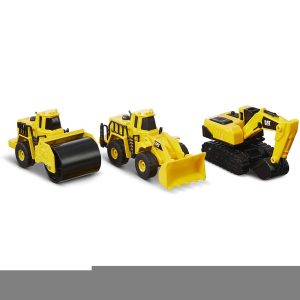 Vehiculos Construcción Metal (Pack 3)